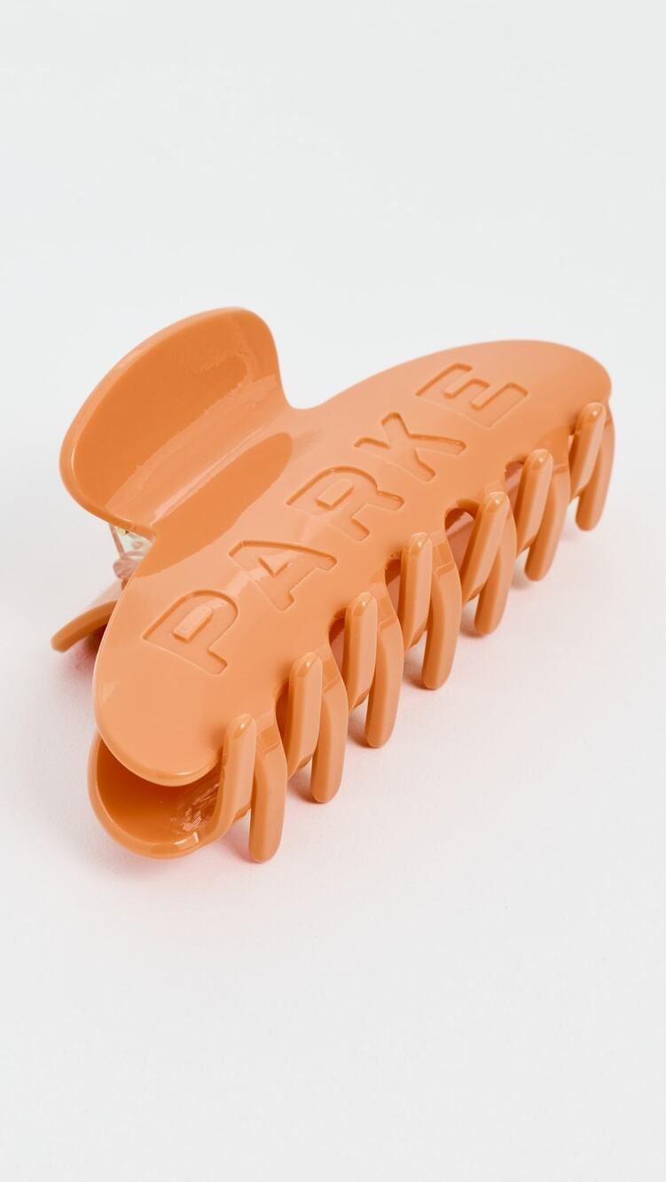 LIMITED EDITION NEW PARKE CLAW CLIP IN CREAMSICLE